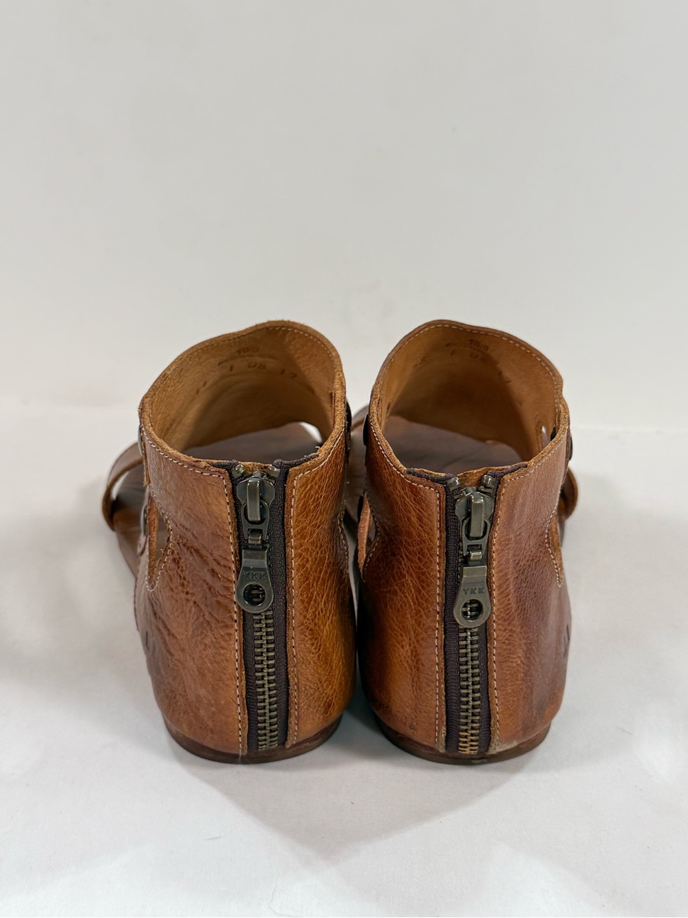BEDSTU Brown Leather SOTO Open-Toe Sandals size 10 - Picture 2 of 8